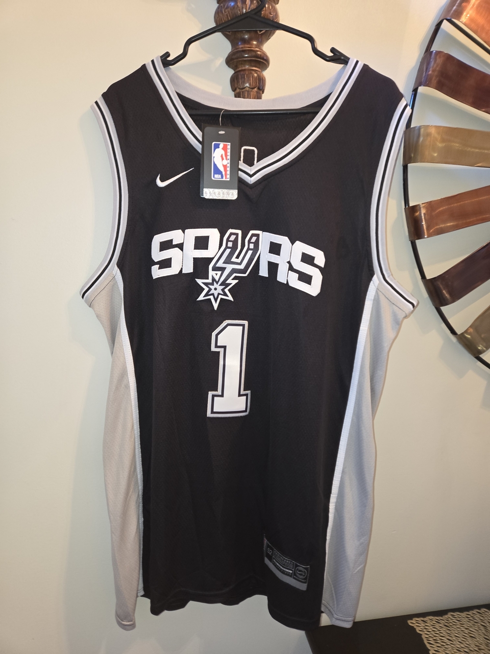 Nike San Antonio Spurs #1  WEMBANYAMA Jersey